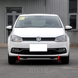 Volkswagen Fog Light Bezel 6RD853665F 6RD853666F <b>ABS</b> Plastic Front Bumper Lower Grille Cover 2014-2018 - Product Image 5