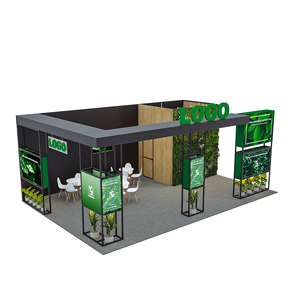 Tùy chỉnh 20x30ft Chất lượng cao kim loại nhôm triển lãm đứng thiết kế mới cho triển lãm thương mại đứng - Product Image 5