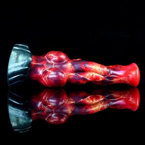 Juguete Sexual para Adultos NNSX, Dildo Erótico con Nudo Rojo, Dildo Monstruoso, Pene de Hombre Lobo, Fantasía para Mujeres - Product Image 4