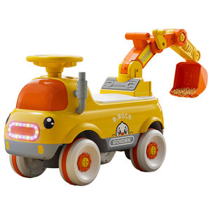Escavadeira infantil deslizante, veículo de engenharia de quatro rodas, carrinho de brincar para crianças, carrinho de balanço para meninas e meninos - Product Image 3