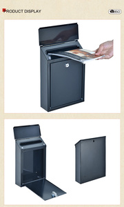 Gabinete <span class=keywords><strong>de</strong></span> almacenamiento <span class=keywords><strong>de</strong></span> metal galvanizado tamaño pequeño estilo simple buzones montados en la pared para exteriores <span class=keywords><strong>precio</strong></span> barato - Product Image 2