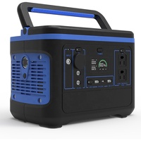 600W LiFePO4 alimentation portable extérieure camping pique-nique décrochage d'urgence maison onde sinusoïdale grande capacité alimentation mobile