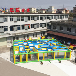 Laberinto Inflable <span class=keywords><strong>para</strong></span> Adultos Barato, Juego Inflable Grande <span class=keywords><strong>para</strong></span> Exteriores, Juegos de Brincolín Inflables de Fábrica - Product Image 1