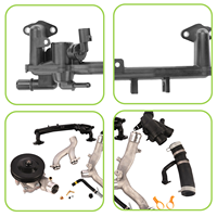 MANRE LR109402 LR018273 LR122709 Pièces de moteur haute qualité bonne performance Tuyau d'eau Tuyau de refroidissement pour Land Rover Discovery 201