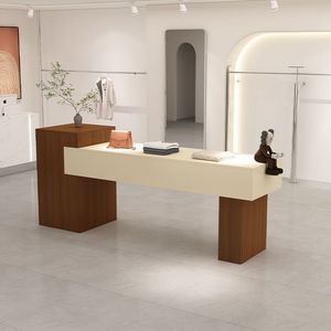 El centro <span class=keywords><strong>de</strong></span> la tienda cuenta con una exhibición fluida, simple y moderna <span class=keywords><strong>de</strong></span> vitrinas con estampado <span class=keywords><strong>de</strong></span> piedra - Product Image 5