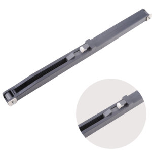 Porta interna armadio armadio porta scorrevole rulli ruote scorrevoli sistema di chiusura ammortizzata ammortizzatore idraulico - Product Image 1