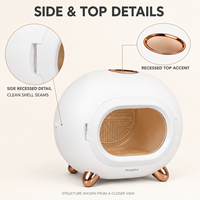 Armoire de séchage automatique pour animaux de compagnie, chauffe rapide en 30 secondes, pour le toilettage des chats et des chiens à la maison