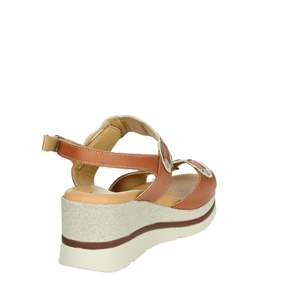 รองเท้าส้นเตารีดหนังแท้ Cinzia Soft Donna พร้อมสายรัดข้อเท้า ปรับขนาดได้ หลายสี - Product Image 2