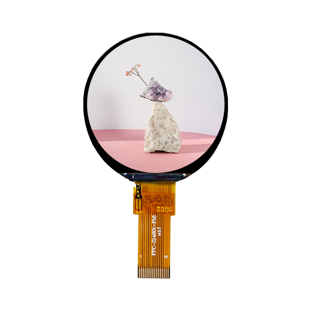 Round 1.46 Inch 360x360 TFT LCD Display 4-wire SPI Color LCD Screen 16pin FPC ST77916 Driver IC 1.46 TFT Display for Smart Watch
