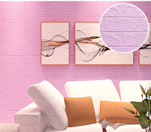 Phong Cách Công Nghiệp 3d Vintage Brick XPE Gạch Xốp Bóc Và Dán Tường Giấy Decals Panel Cho Nhà Hàng Hiệu Sách - Product Image 3