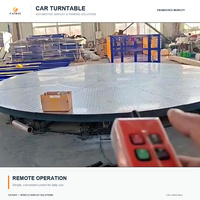 Plateforme tournante automatique pour véhicules, certifiée CE, diamètre personnalisé de 1 à 10 m, pour usage résidentiel et commerciale, salons automobiles