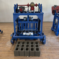 Faible coût de maintenance, équipé de grandes roues pour assurer une utilisation à long terme de la machine à blocs de verrouillage mobile