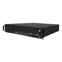 Zynshield 2U Rackmount Firewall 40G SFP Bypass OPNsense catu daya tunggal tersedia