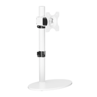 Bras de support pour écran de 14 à 38 pouces, 10 kg/22 lb, support de bureau/table, rotation à 360 degrés, inclinaison maximale de 90 degrés, nouveau