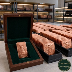 Moneda Conmemorativa de Cobre Fino .999 de 1 oz con Héroe Mitológico, Tarjeta Conmemorativa Personalizada con Relieve 3D de Zeus, Moneda de Desafío de Ángel, Regalo de Lujo - Product Image 5