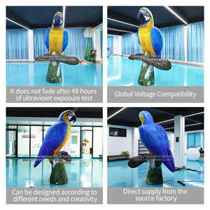 Decoración de eventos de moda 3M modelo de aire de loro inflable grande para publicidad parque temático y propósito comercial - Product Image 2