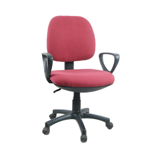 In part Low back modern and comfortable fabric swivel conference chair Bureau for Bureau with computer - Product Image 1