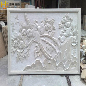 Escultura JIAHUA, Relieve de Piedra, Escultura de Pared de Estilo Chino, Figuras Antiguas, Mural Decorativo para Exteriores - Product Image 5