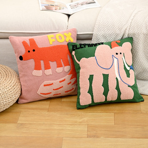 Fundas de Almohada de Algodón de 18 <span class=keywords><strong>x</strong></span> 18 Pulgadas con Diseño de <span class=keywords><strong>Anime</strong></span> para el Hogar y Hoteles, Fundas Decorativas con Patrones de Dibujos Animados - Product Image 5