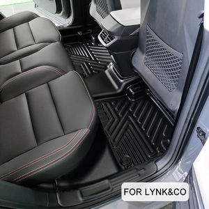 Jeu complet de <span class=keywords><strong>tapis</strong></span> de sol 5d TPE antidérapants et imperméables pour LYNK & CO 06 2020-2023 - Product Image 3