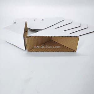 Carton blanc ondulé papier triangulaire angle emballage coin protecteur cadre photo oeuvre transport protecteur - Product Image 3