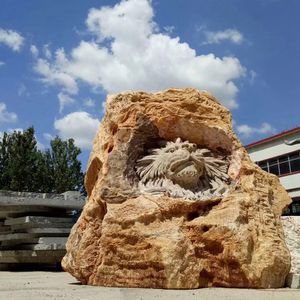 Antiguo decoración al aire libre, escultura animal, de mármol natural China estatua de León - Product Image 6