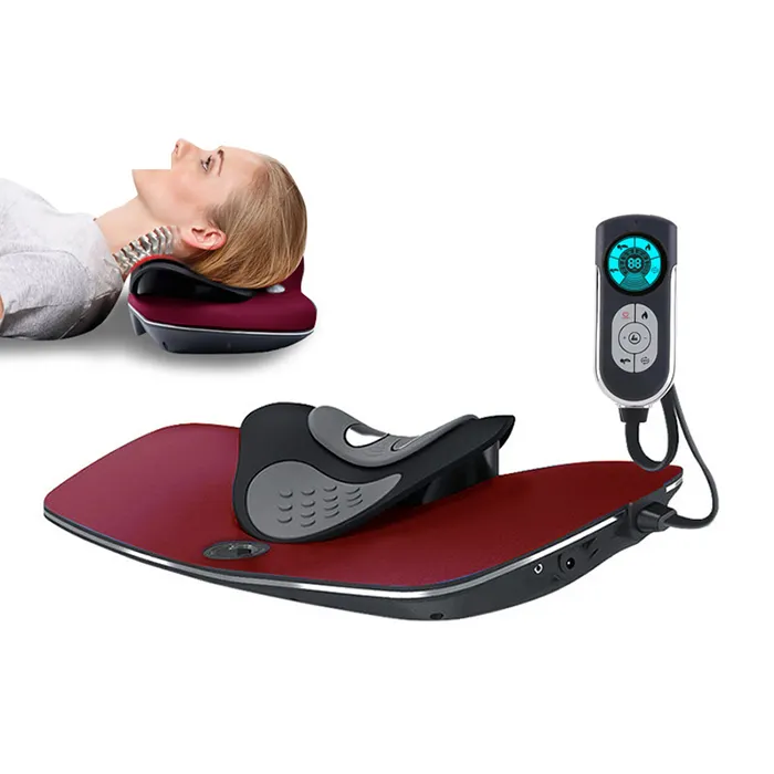 Yeni yenilik Alphay elektrik darbe boyun masajı EMS servikal masaj titreşimli kafa ve vücut masajı Patent