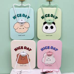 Cute Animal Desktop Stand One-Way Plastic Frame Makeup <strong>Mirror</strong> Portable Wall-Hanging Home <strong>Mirror</strong> - Product Image 1