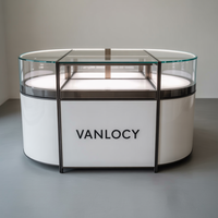 Vitrine de bijoux arc portable pliable personnalisé vitrine pour exposition juste