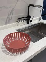 YIDE Ménage Cuisine Passoire Double Couche Multi-fonction Évier Passoire Fruits Légumes Lavage Bol En Plastique Vidange Panier