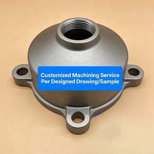 Pièce usinée CNC personnalisée en aluminium, poignée en fibre de carbone, boîtier de transmission GTR Billet pour moteur, usinage CNC 5 axes - Product Image 1