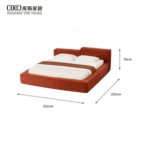 Cama de Espuma de Lujo de Alta Gama con Tela Chenille, Empacada al Vacío, Tamaño Queen/<span class=keywords><strong>King</strong></span>/Doble, sin Marco, Comprimida - Product Image 3