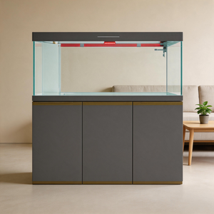 Nouveau modèle d'aquarium marin pour récif corallien avec boîtier d'alimentation et débordement ultra-fin - Product Image 1
