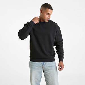 Мужская однотонная толстовка с круглым вырезом - Product Image 6