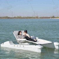 Offre Spéciale L'eau D'attractions Sport Flottant Adulte Électrique Couché Bateaux PE LOISIRS Chaise longue Bateau