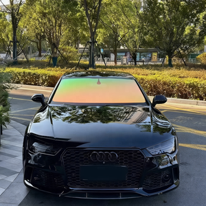 60in x 98ft xe phía trước kính chắn gió 75% vlt kính màu xanh lá cây tinting năng lượng mặt trời Tắc Kè Hoa Tint phim UV bằng chứng màu sắc thay đổi xe phim CuộN - Product Image 1