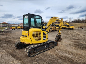 Excavatrice compacte d'occasion KOMATSU PC55 de 5 tonnes, mini-pelleuse d'origine japonaise, modèle Komatsu PC60 - Product Image 6