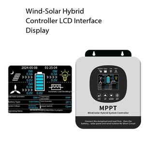 Contrôleur intelligent MPPT pour générateur solaire-éolien 12/24/48V, hybride solaire-éolien contrôlable, efficacité de 99% - Product Image 4