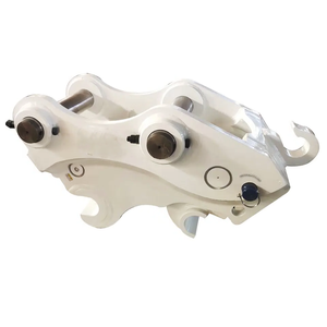 Coupleur rapide hydraulique à verrouillage de sécurité avant et arrière haute performance et coupleur rapide manuel pour pelles - Product Image 2