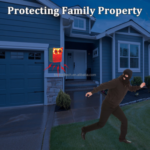 Allarme Solare da Esterno con Sensore di Movimento, Sirena di Sicurezza ad Alto Volume 129dB con Suono di Abbaiamento per Fattoria - Product Image 6