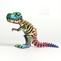 2025 best-seller 3D imprimé tyrannosaure Rex squelette Statue jouet modèle éducatif Science vulgarisation jouet