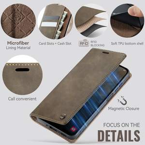 2026 New Luxury Phone Case for Samsung S26 S25 S24 S23 Wallet Cover RFID Wholesale Magnetic for <strong>Galaxy</strong> Ultra S26 Leather Cove - Product Image 2