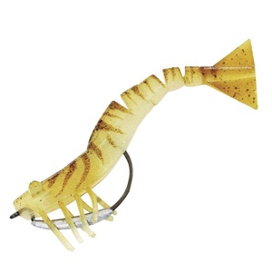 <span class=keywords><strong>Esche</strong></span> Morbide a Forma di Gamberetto Realistiche in TPE Altamente Estensibile da 90mm/120mm con Peso VMC e Gancio Multiplo - Product Image 2