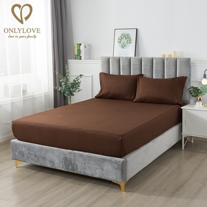 Ropa de cama personalizada de alta calidad, ropa de cama de lino cepillado 1800tc, 4 Uds. - Product Image 3