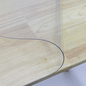 Современная скатерть из мягкого стекла, прозрачная ПВХ прямоугольная крышка для кухни, столовой, водонепроницаемая, маслостойкая, матовая прозрачная защитная - Product Image 1