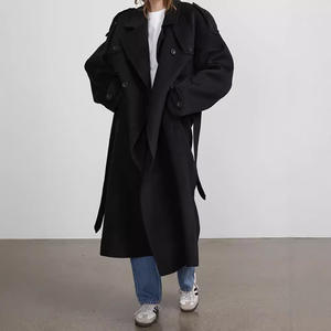 Cappotto Invernale da <span class=keywords><strong>Donna</strong></span> Personalizzabile, Marrone, Doppiopetto, Lunghezza Media, in Poliestere, Stile Formale - Product Image 3