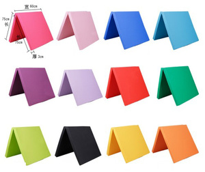 Tapis de <span class=keywords><strong>danse</strong></span> pliable pour enfants, tapis de yoga et de gymnastique chinois, tapis d'exercice antidérapant pour sit-ups, acrobaties et cheerleading - Product Image 3