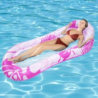 Ningbo GO Grand transat gonflable d'extérieur en PVC pour adultes, capacité <100 kg, pour bronzage à la plage, capacité maximale <5 personnes