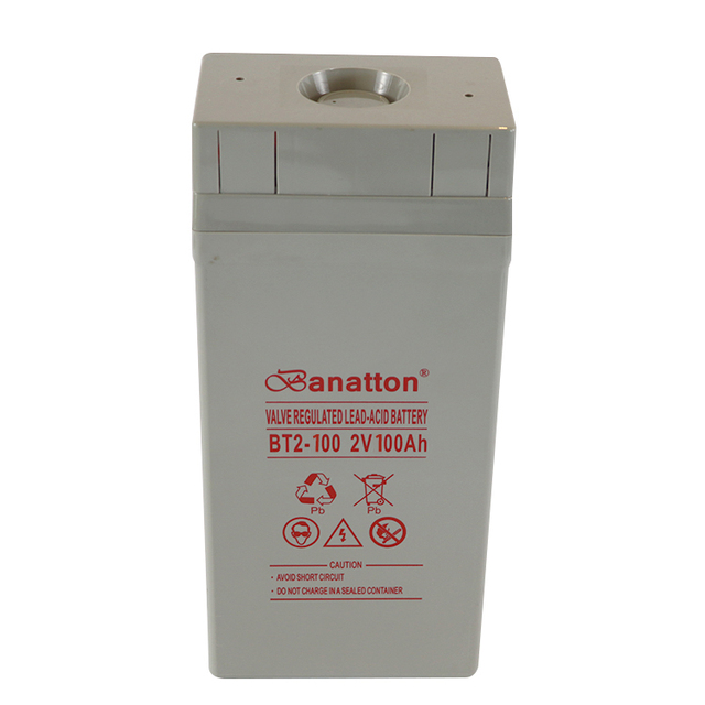 Banatton VRLA Rechargeable Lead Acid Storage Battery Rechargeable Batteries 2V100AH