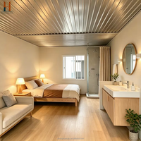 Maison modulaire en conteneur Zhonghuan pour l'hébergement sur chantier et l'utilisation en projet